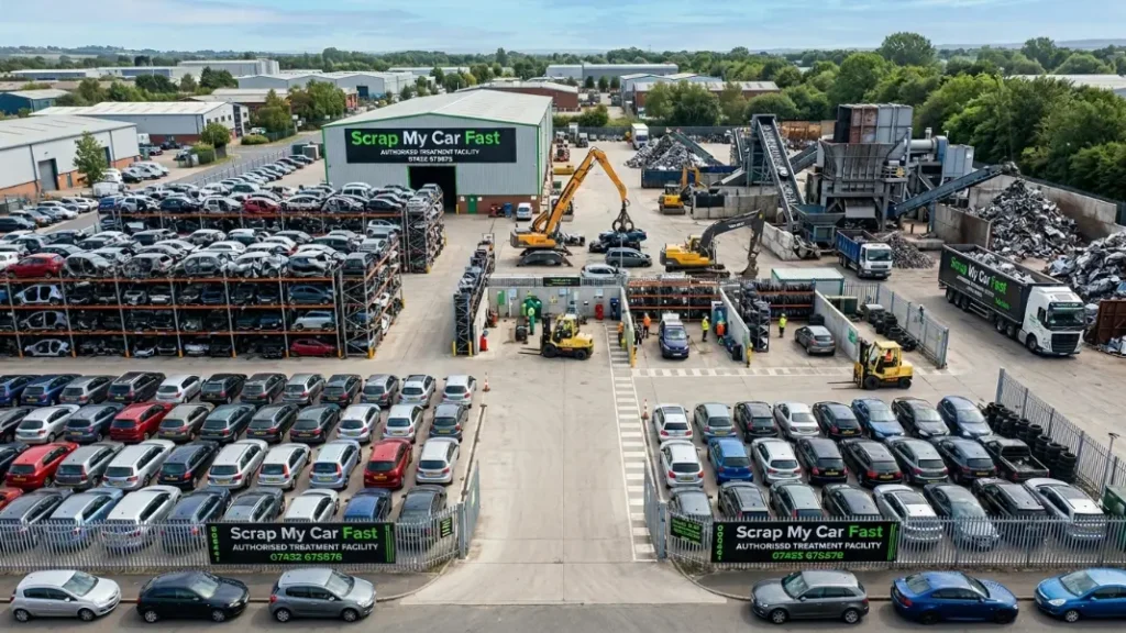 Every car we collect is processed at an Environment Agency licensed Authorised Treatment Facility.