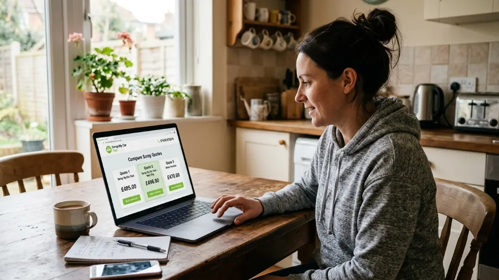 How to Get an Instant Scrap Car Quote And What to Actually Compare