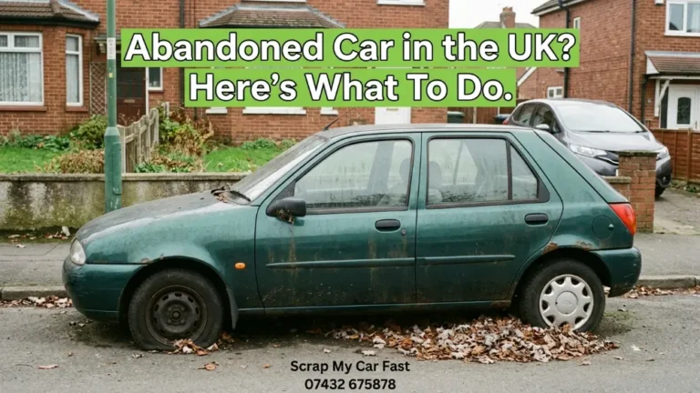 Abandoned Car in the UK Here's What To Do.
